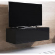 Mueble TV modelo Luke H1 (100x30cm) color negro ⟦ʀᴇᴀᴄᴏɴᴅɪᴄɪᴏɴᴀᴅᴏ⟧