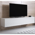 Mueble TV modelo Luke H2 (160x30cm) color blanco ⟦ʀᴇᴀᴄᴏɴᴅɪᴄɪᴏɴᴀᴅᴏ⟧