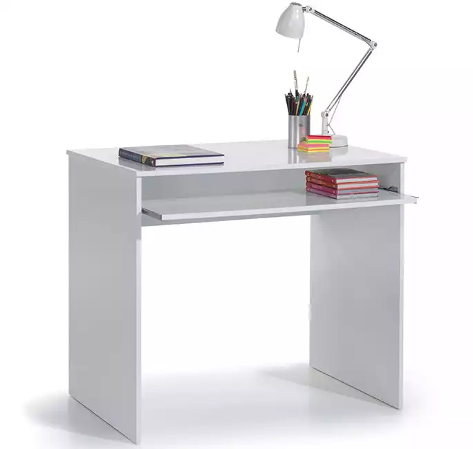 Mesa ordenador modelo Olaf en color blanco