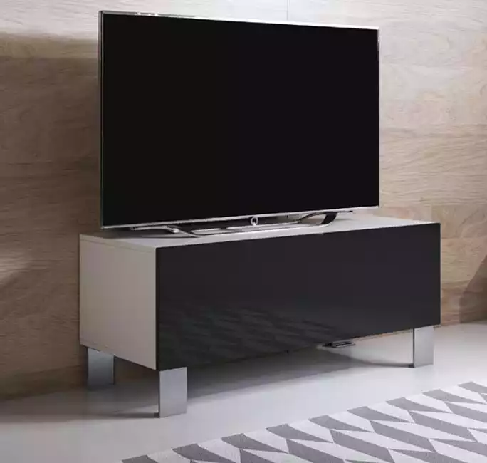 mueble-tv-luke-h1-100x30-pies-aluminio-blanco-negro