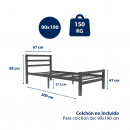 cama-individual-niki-estructura-metalica-negro