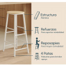 set-de-2-taburetes-altos-blanco-y-sonoma-lucca
