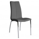 silla comedor morgana gris oscuro