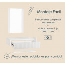 tocador-blanco-acanalado-espejo-cajon-velia