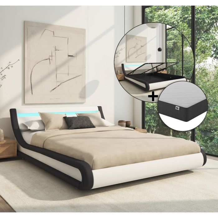 cama-canape-de-matrimonio-parisina-color-blanco-y-negro-con-colchon-texas