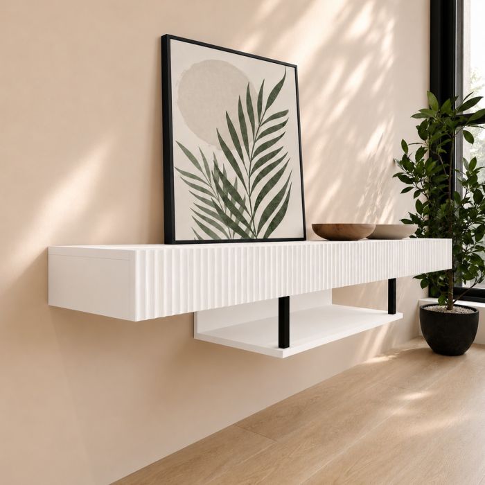 Mueble TV color blanco 150cm Renzo
