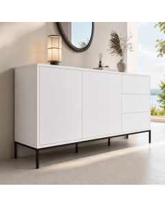 Aparador Blanco Moderno 150 cm Serena