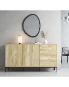 Aparador color Roble Alpes 150 cm Serena