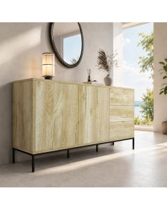 Aparador Roble Alpes Moderno 150 cm Serena