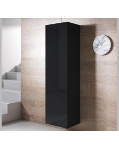 Armario colgante modelo Luke V4 (40x165cm) color negro