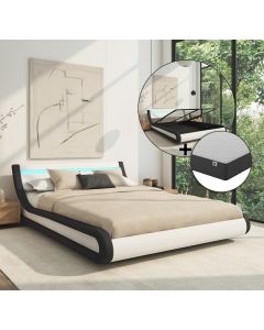 cama-canape-de-matrimonio-parisina-color-blanco-y-negro-con-colchon-texas