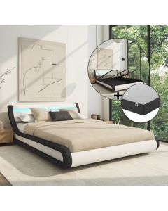 cama-canape-de-matrimonio-parisina-color-blanco-y-negro-con-colchon-texas