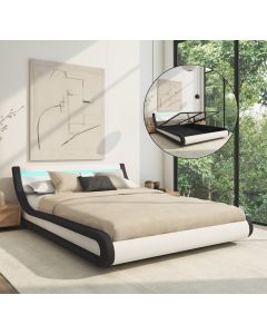 cama-de-matrimonio-con-canape-parisina-en-color-blanco-con-negro