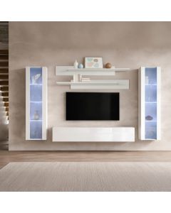 Conjunto muebles Nora blanco modelo 8