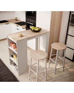 mesa-alta-con-2-taburetes-blanco-sonoma-110-cm-kyra
