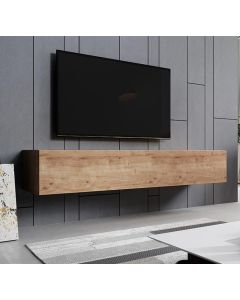 Mueble TV modelo Aitana M2 (180x30cm) en color roble