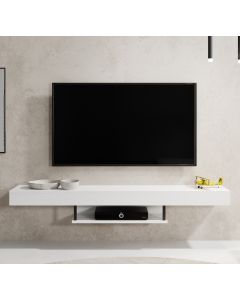 Mueble TV Aydin en color blanco