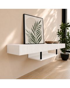Mueble TV color blanco 150cm Renzo