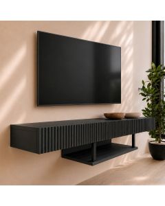 Mueble TV color negro 150cm Renzo