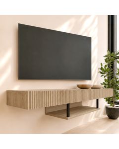 Mueble TV color roble 150cm Renzo