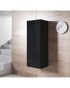 Armario colgante modelo Luke V1 (40x126cm) color negro