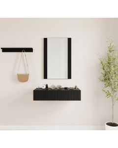 recibidor-negro-acanalado-espejo-cajon-amira