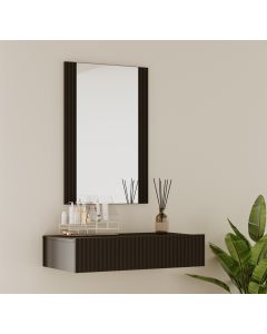 tocador-negro-espejo-cajon-acanalado