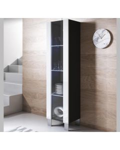 vitrina-colgante-luke-v5-40x165cc-pies-aluminio-negro-blanco_1