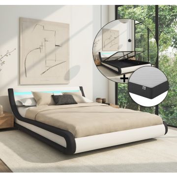 cama-canape-de-matrimonio-parisina-color-blanco-y-negro-con-colchon-texas