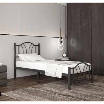 cama-individual-danae-estructura-metalica-negro