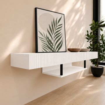 Mueble TV color blanco 150cm Renzo