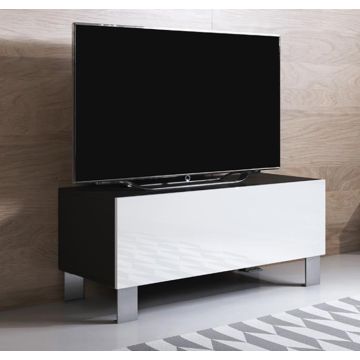 mueble-tv-luke-h1-100x30-pies-aluminio-negro-blanco_1
