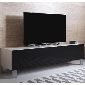 mueble-tv-luke-h1-160x30-pies-aluminio-blanco-negro_2