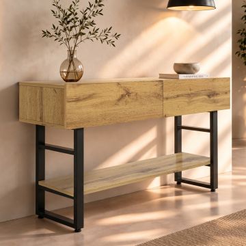 Recibidor Factory R1 (139 cm) en color Roble Europeo