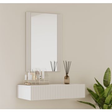 tocador-blanco-acanalado-espejo-cajon-velia