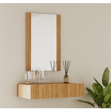 tocador-roble-alba-acanalado-espejo-cajon-velia