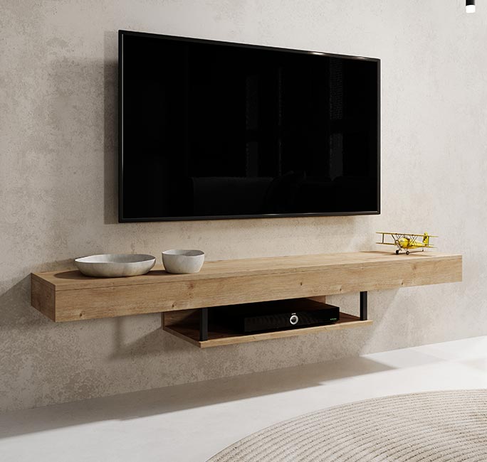 Mueble TV Aydin en color safir