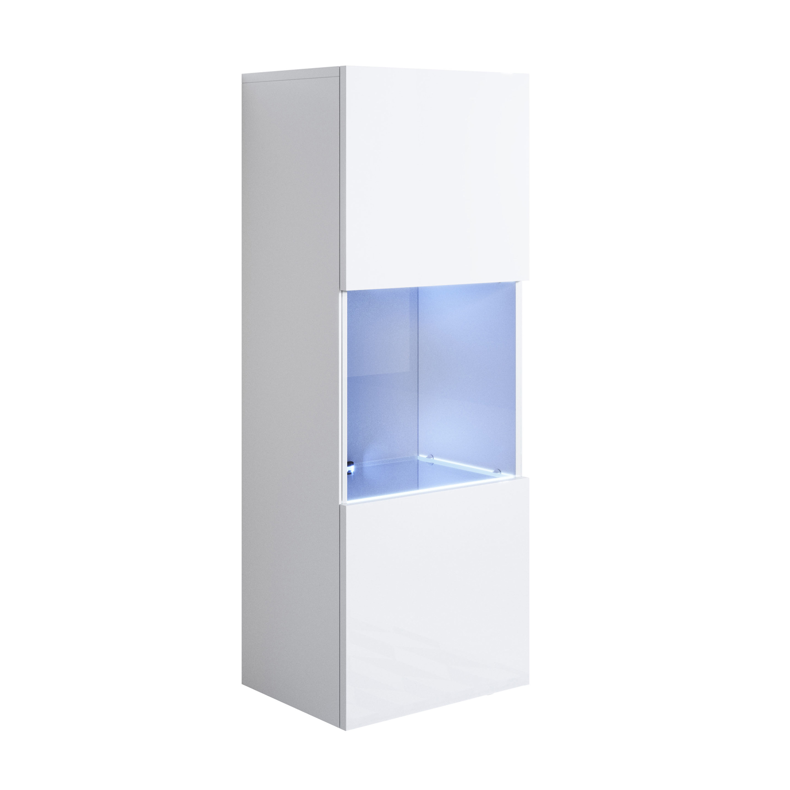 Vitrine murale en bois Classique - Vendu